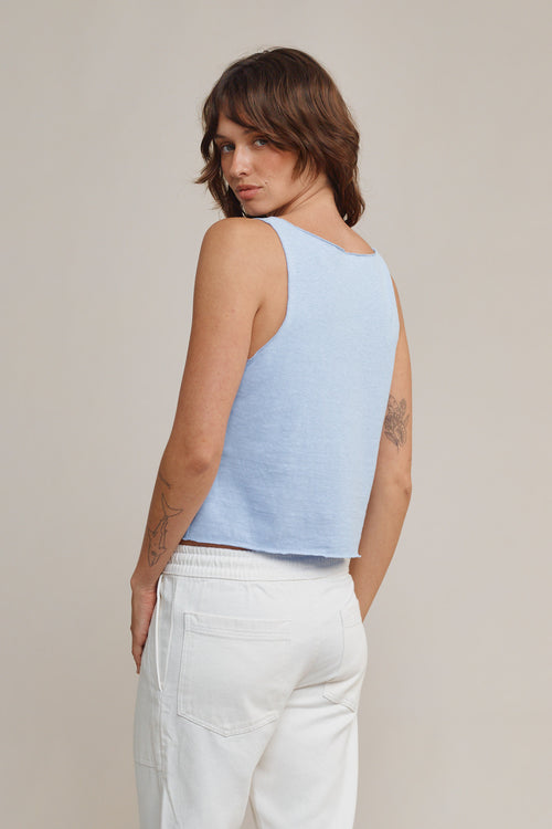 Heathered Anacapa Tank | Jungmaven Hemp Clothing & Accessories / Color: