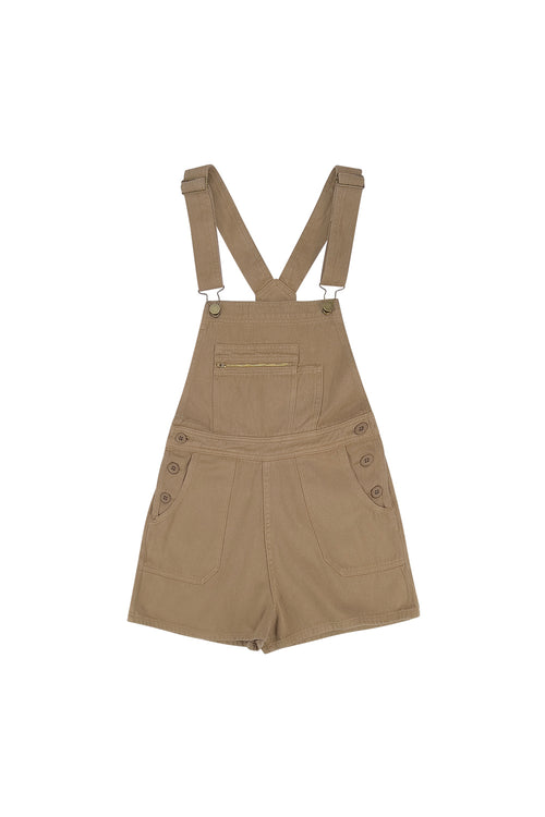Alma Overall Shorts | Jungmaven Hemp Clothing & Accessories / Color: Coyote