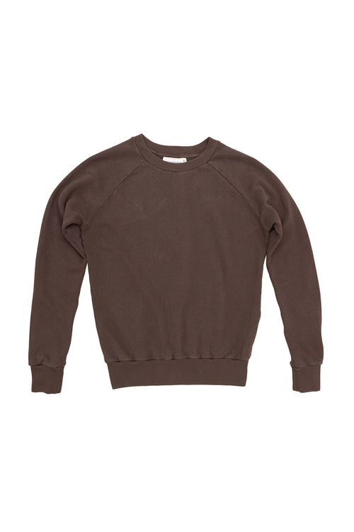 Alpine Raglan | Jungmaven Hemp Clothing & Accessories / Color: Coffee Bean