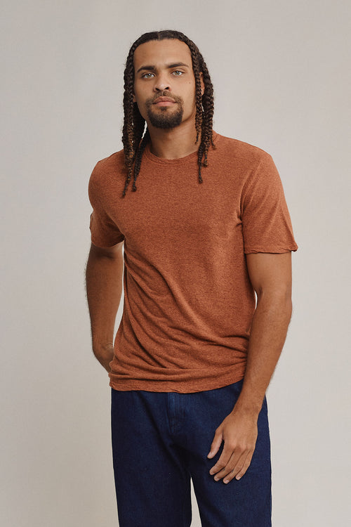 Baker Tee | Jungmaven Hemp Clothing & Accessories / model_desc: Davonis 6’0” wearing M