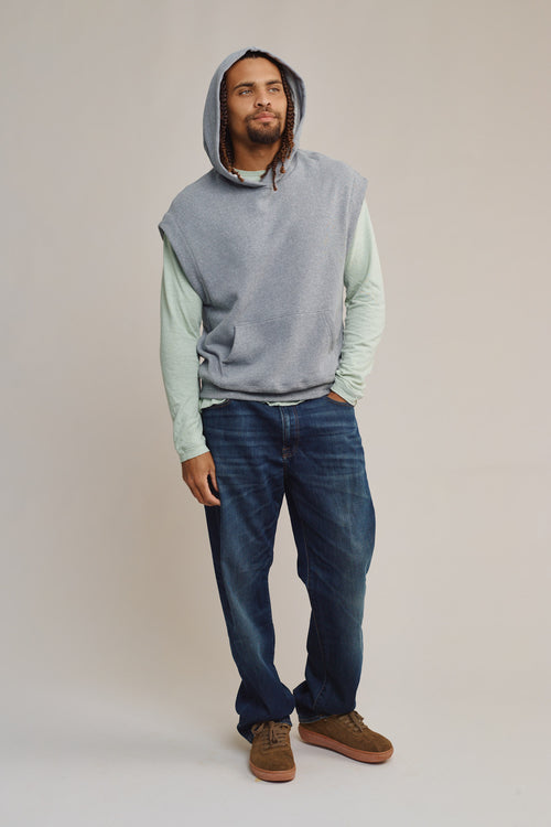 Heathered Balboa Hooded Sweatshirt | Jungmaven Hemp Clothing & Accessories / Color: