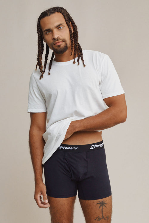 Boxer Brief | Jungmaven Hemp Clothing & Accessories / model_desc: Davon is 6’0” wearing L