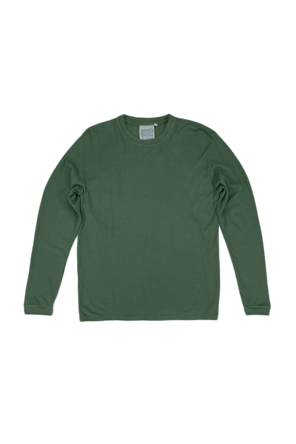 Baja Long Sleeve Tee | Jungmaven Hemp Clothing & Accessories / Color: Hunter Green