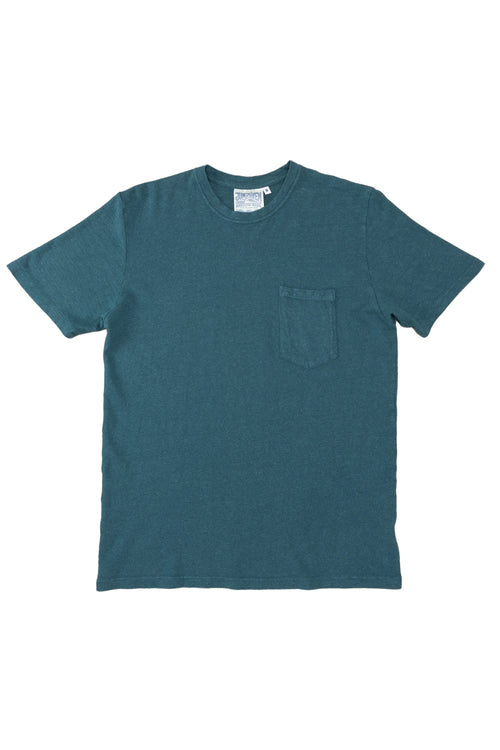 Baja Pocket Tee | Jungmaven Hemp Clothing & Accessories / Color: Deep Teal