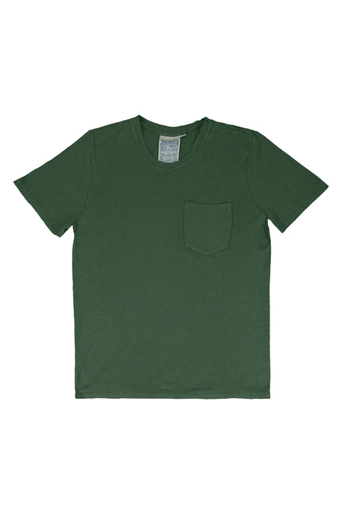 Baja Pocket Tee - Sale Colors | Jungmaven Hemp Clothing & Accessories / Color: Hunter Green