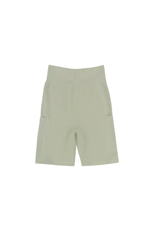 Bike Short with Pockets | Jungmaven Hemp Clothing & Accessories / Color: Agave Green
