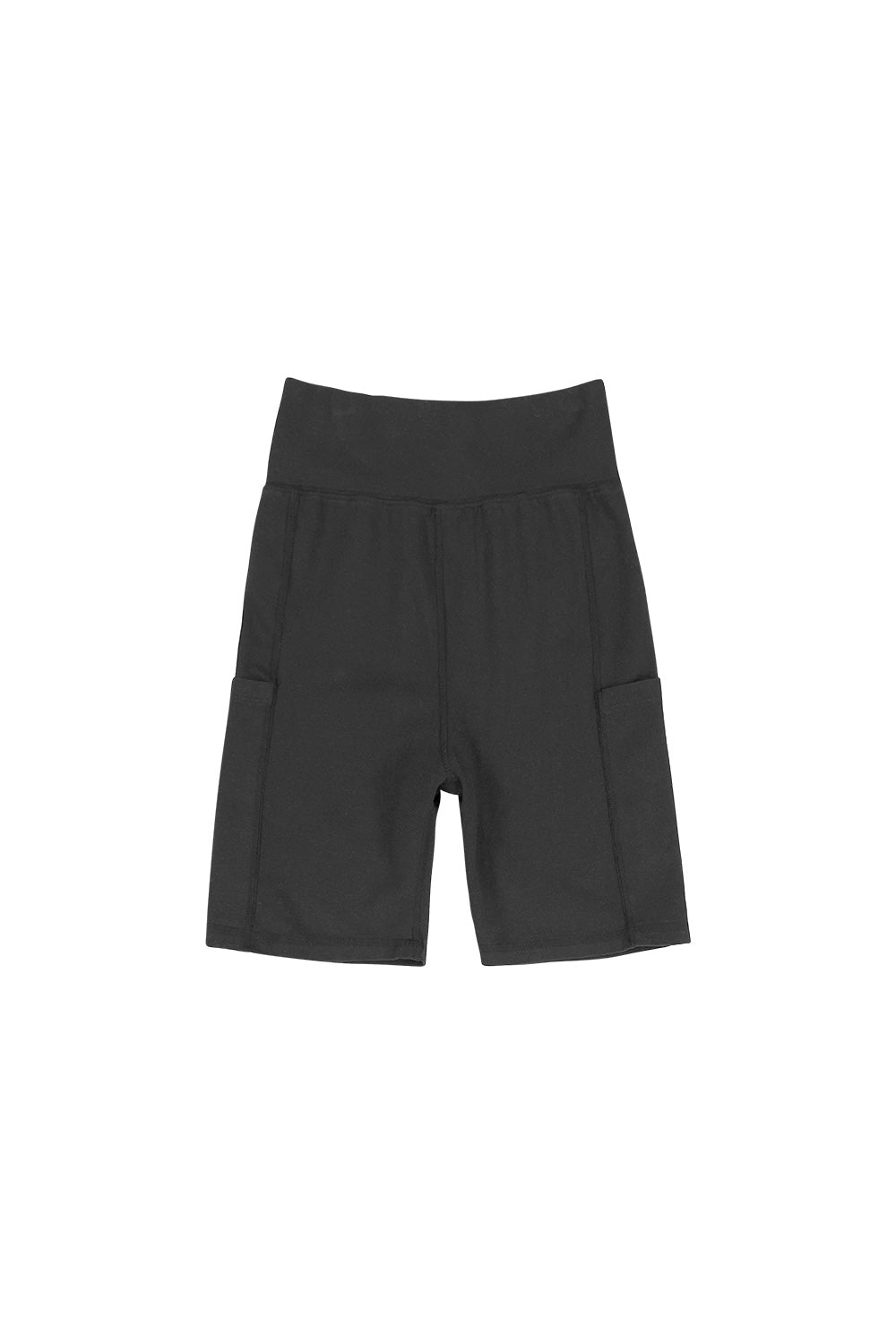 Bike Short with Pockets | Jungmaven Hemp Clothing & Accessories / Color: Black