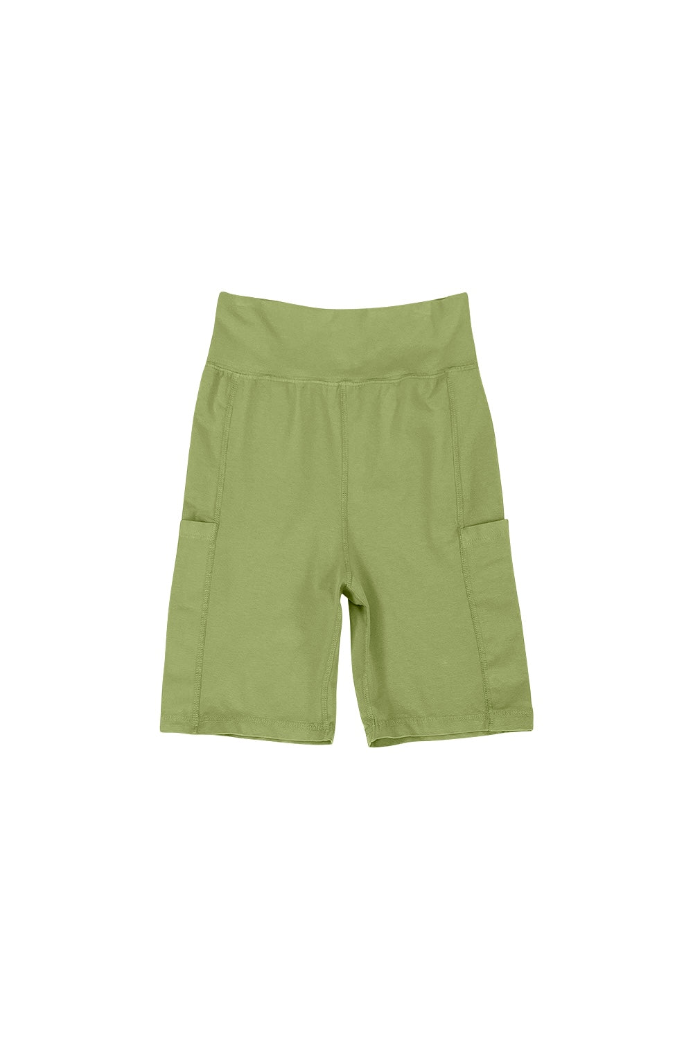 Bike Short with Pockets | Jungmaven Hemp Clothing & Accessories / Color: Dark Matcha