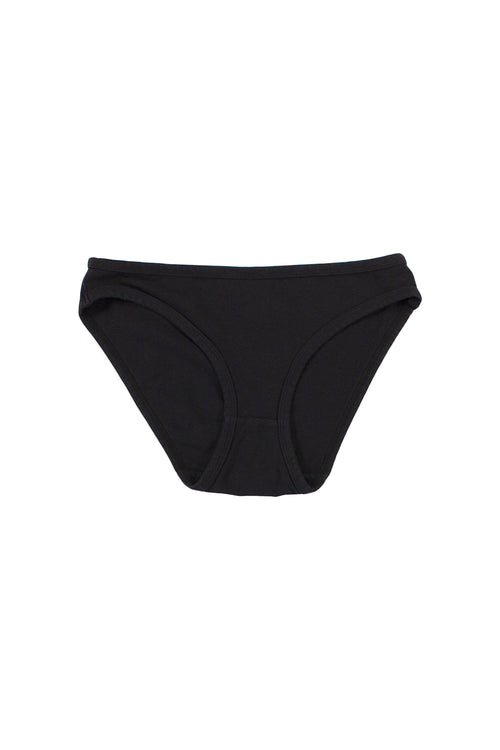 Bikini Brief | Jungmaven Hemp Clothing & Accessories / Color: Black