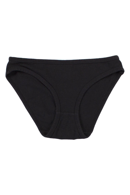 Bikini Brief | Jungmaven Hemp Clothing & Accessories / Color: Black