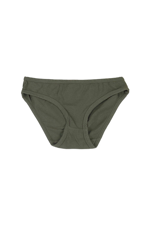 Bikini Brief | Jungmaven Hemp Clothing & Accessories / Color: Olive Green