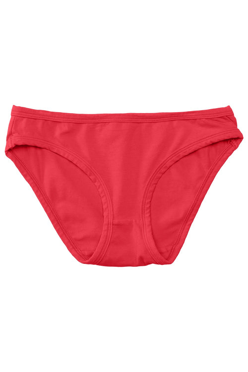 Bikini Brief | Jungmaven Hemp Clothing & Accessories / Color: Poppy Red