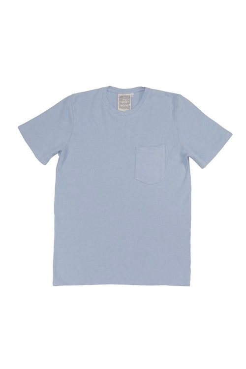 Boulder Pocket Tee | Jungmaven Hemp Clothing & Accessories / Color: Coastal Blue