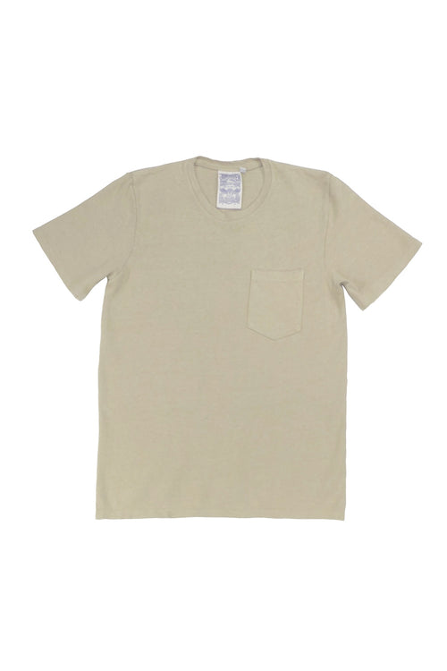 Boulder Pocket Tee | Jungmaven Hemp Clothing & Accessories / Color: Desert Khaki