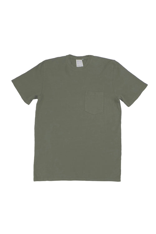 Boulder Pocket Tee | Jungmaven Hemp Clothing & Accessories / Color: Olive Green
