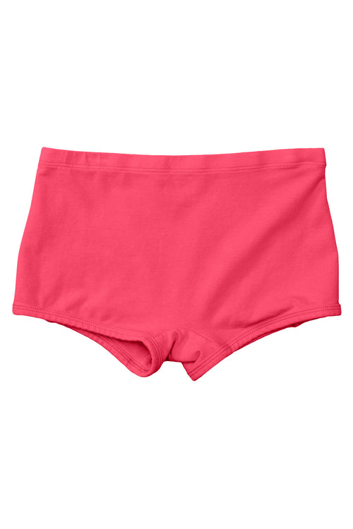 Boy Short | Jungmaven Hemp Clothing & Accessories / Color: Poppy Red
