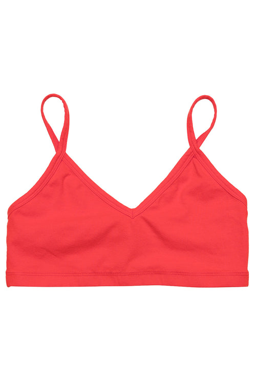 Bralette | Jungmaven Hemp Clothing & Accessories / Color: Poppy Red