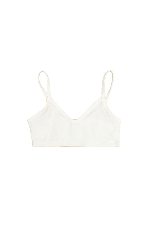 Bralette | Jungmaven Hemp Clothing & Accessories / Color: Washed White