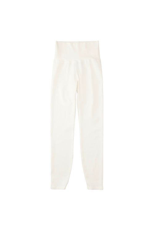 Brooks Leggings | Jungmaven Hemp Clothing & Accessories / Color: Washed White