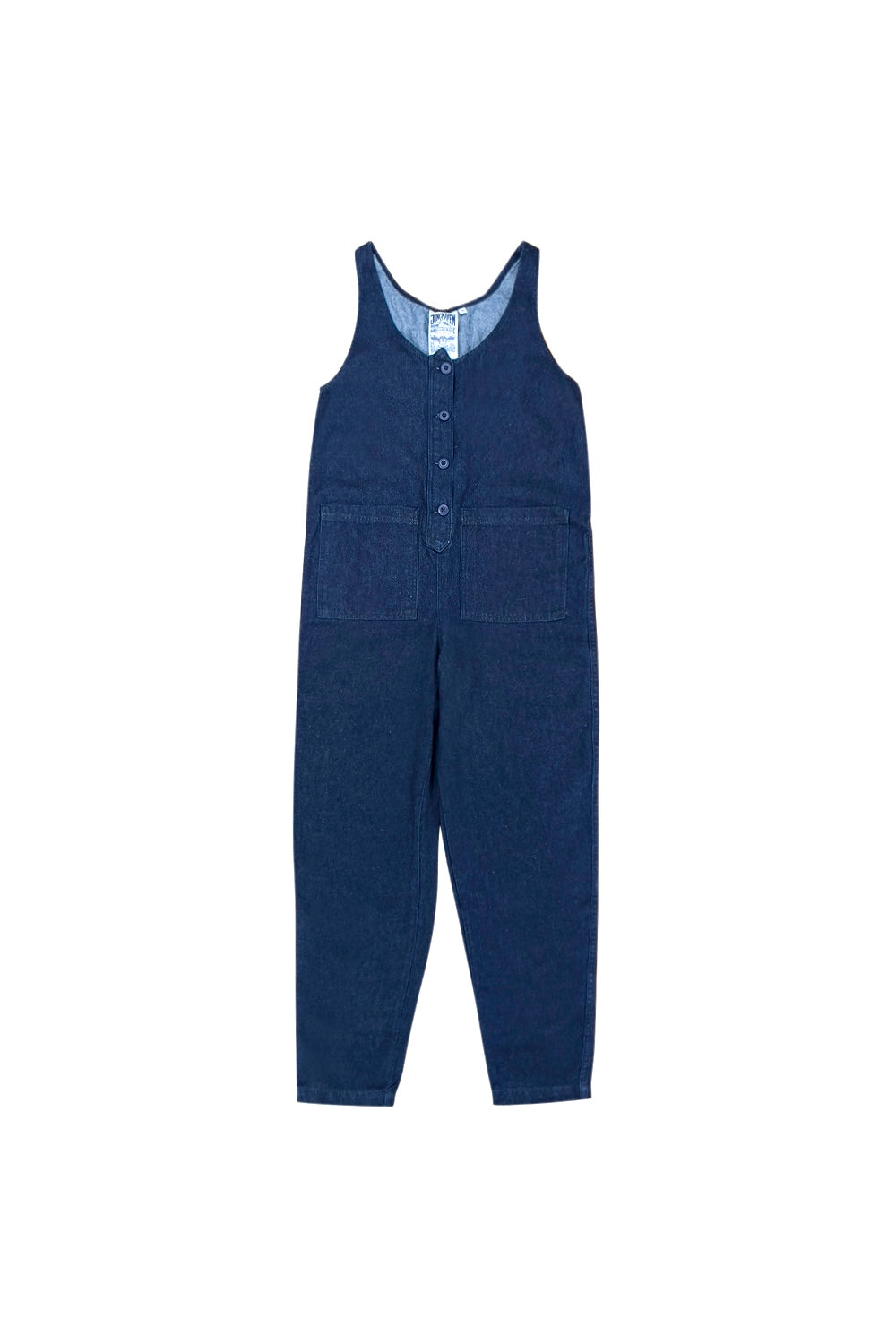 Denim Button Front Jumper | Jungmaven Hemp Clothing & Accessories / Color: Dark
