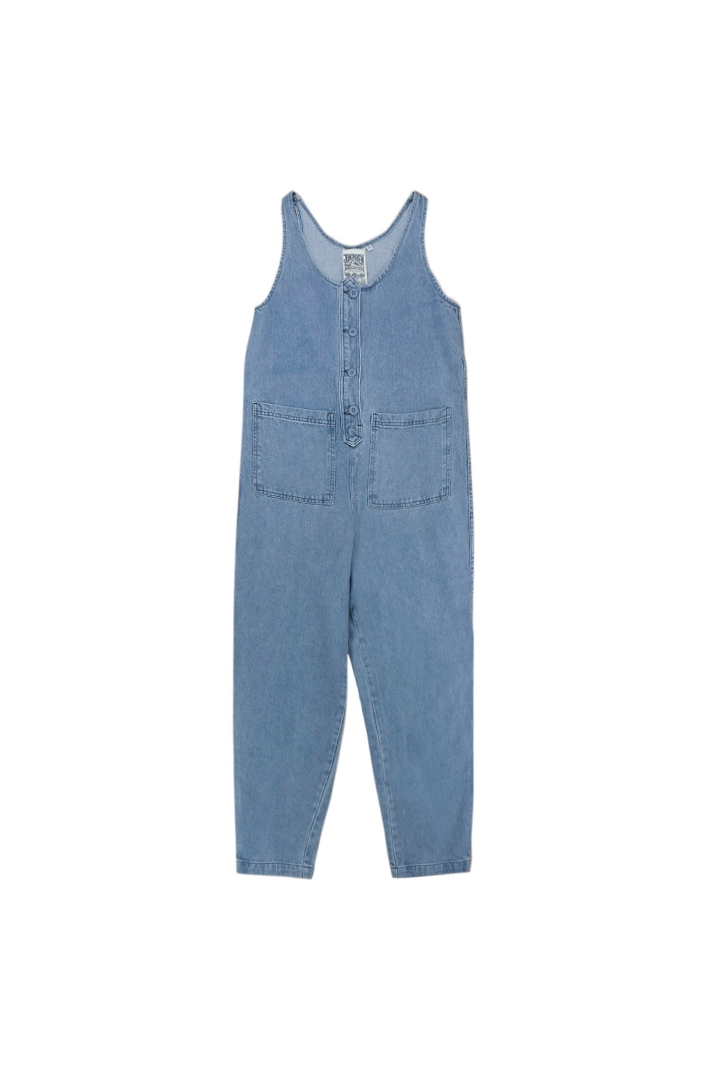 Denim Button Front Jumper | Jungmaven Hemp Clothing & Accessories / Color: Light