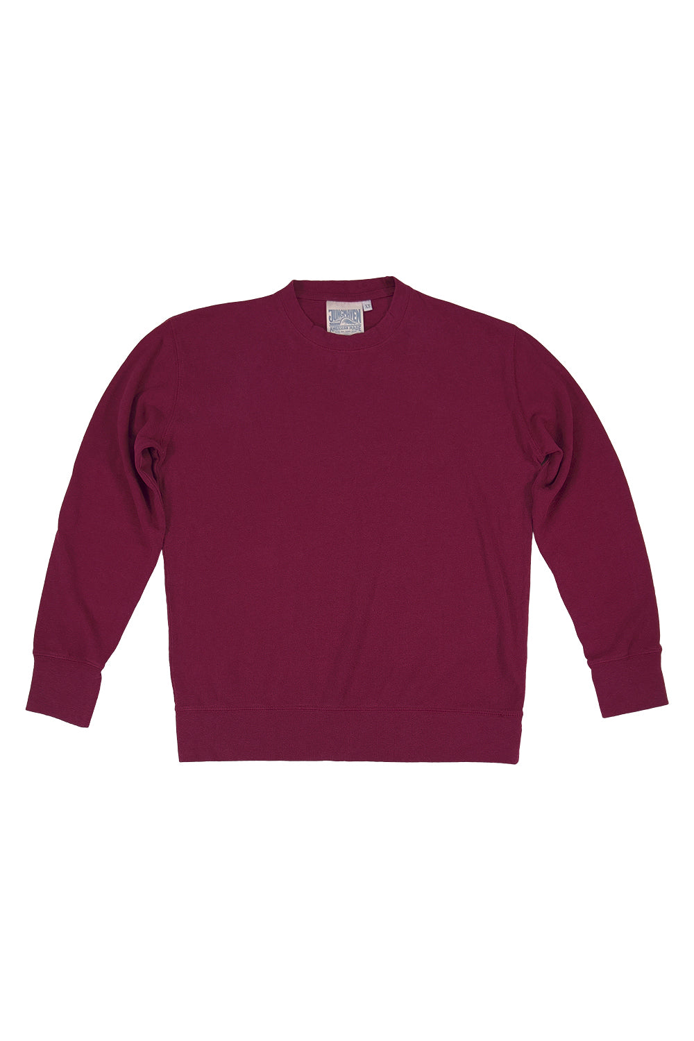 California Pullover | Jungmaven Hemp Clothing & Accessories / Color: Burgundy 