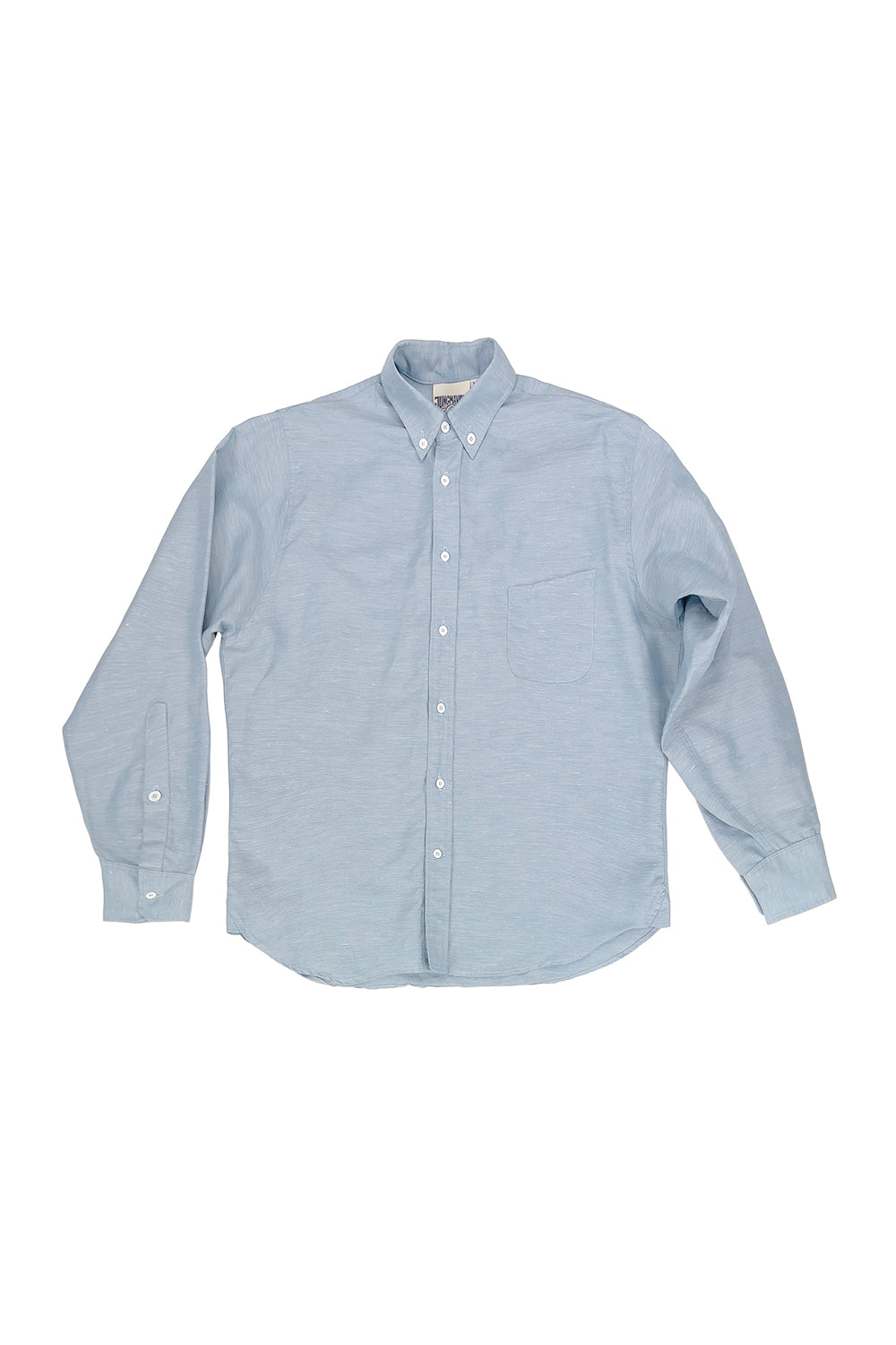 Catalina Button Down Shirt | Jungmaven Hemp Clothing & Accessories / Color: Steel Blue
