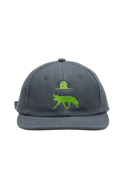 Coyote Chelan Canvas Cap | Jungmaven Hemp Clothing & Accessories / Color: Gray
