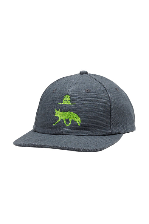 Coyote Chelan Canvas Cap | Jungmaven Hemp Clothing & Accessories / Color: Gray
