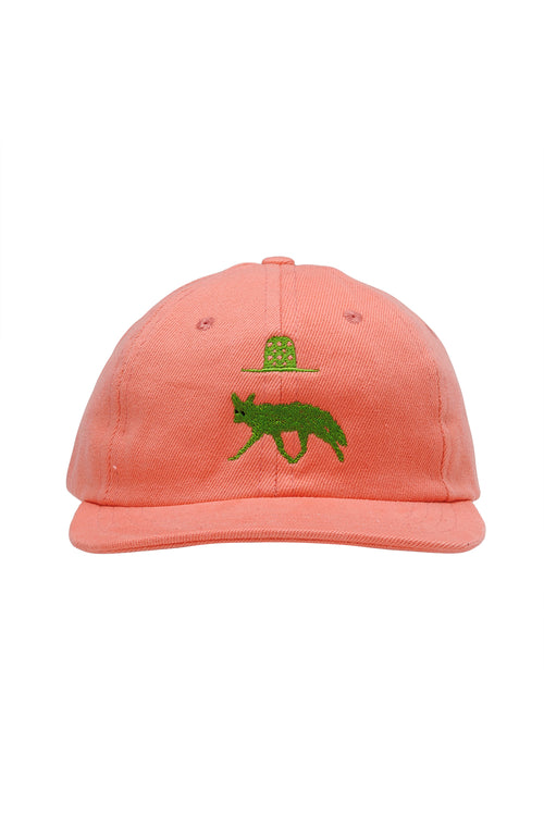 Coyote Twill Cap | Jungmaven Hemp Clothing & Accessories / Color: Pink Salmon