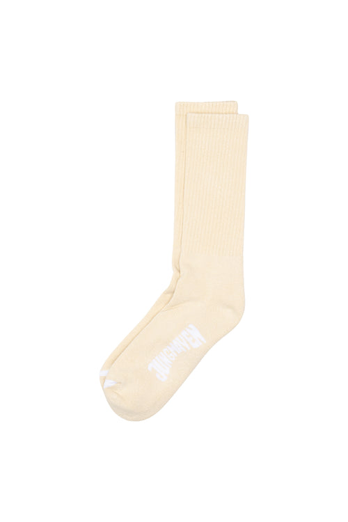 Hemp Crew Socks | Jungmaven Hemp Clothing & Accessories / Color: Banana Crepe