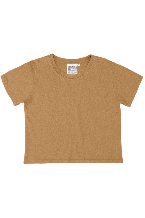 Cropped Lorel Tee | Jungmaven Hemp Clothing & Accessories / Color: Coyote
