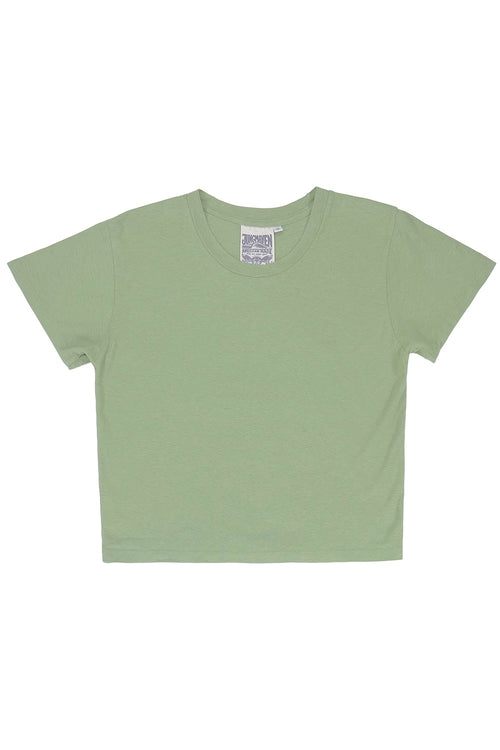 Cropped Lorel Tee | Jungmaven Hemp Clothing & Accessories / Color: Pistachio