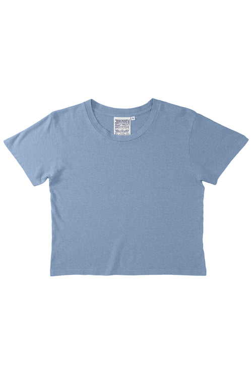 Cropped Lorel Tee | Jungmaven Hemp Clothing & Accessories / Color: Rain Washed