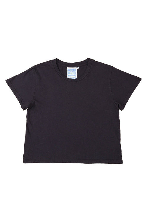 Cropped Ojai Tee | Jungmaven Hemp Clothing & Accessories / Color: Black