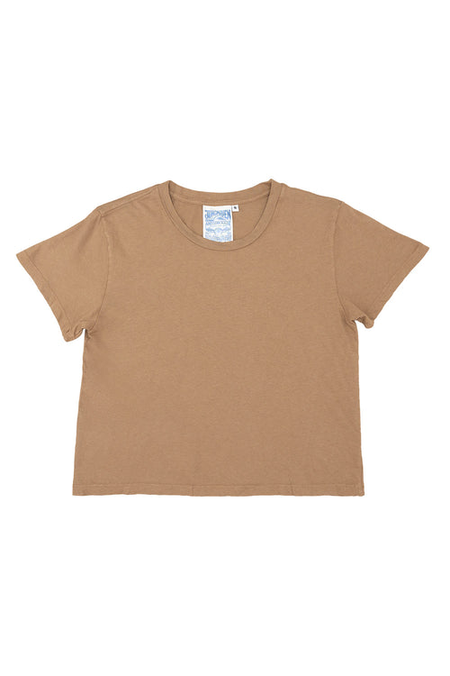 Cropped Ojai Tee | Jungmaven Hemp Clothing & Accessories / Color: Coyote