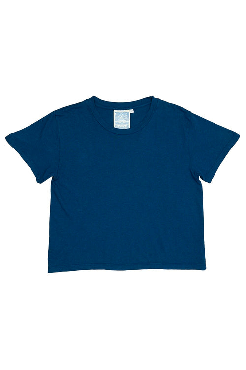 Cropped Ojai Tee | Jungmaven Hemp Clothing & Accessories / Color: Deep Indigo