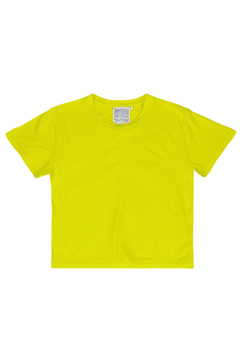 Cropped Ojai Tee | Jungmaven Hemp Clothing & Accessories / Color: Limelight
