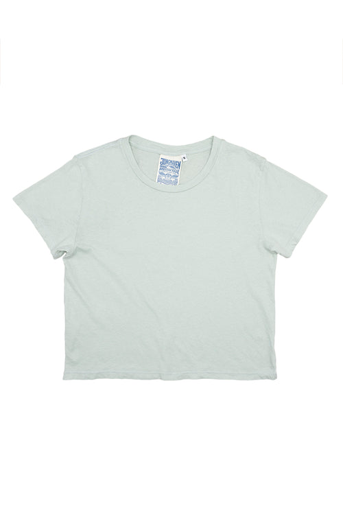 Cropped Ojai Tee | Jungmaven Hemp Clothing & Accessories / Color: Stormy Green