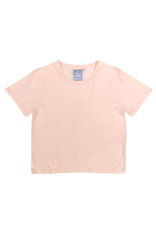 Cropped Ojai Tee | Jungmaven Hemp Clothing & Accessories / Color: Whispering Peach