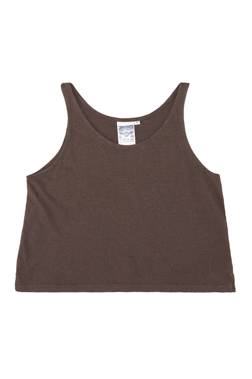 Cropped Tank | Jungmaven Hemp Clothing & Accessories / Color: Coffee Bean
