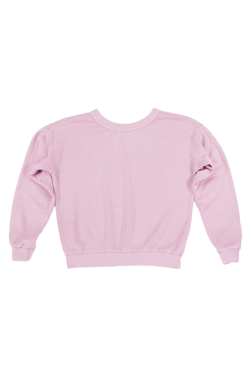 Crux Cropped Sweatshirt | Jungmaven Hemp Clothing & Accessories / Color: Rose Quartz