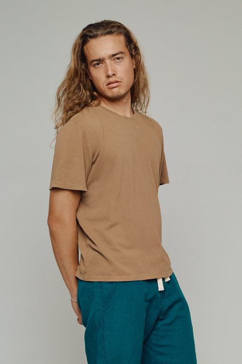 Durango Tee | Jungmaven Hemp Clothing & Accessories / model_desc: Conrad is 6’1” wearing M