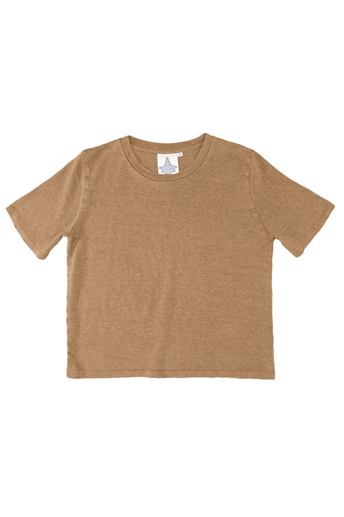 Dakota - 100% Hemp Cropped Tee | Jungmaven Hemp Clothing & Accessories / Color: Coyote