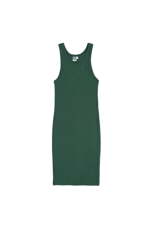 Daphne Dress - Sale Colors | Jungmaven Hemp Clothing & Accessories / Color: Hunter Green
