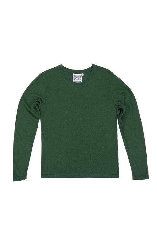 Encanto Long Sleeve Tee - Sale Colors | Jungmaven Hemp Clothing & Accessories / Color: Hunter Green