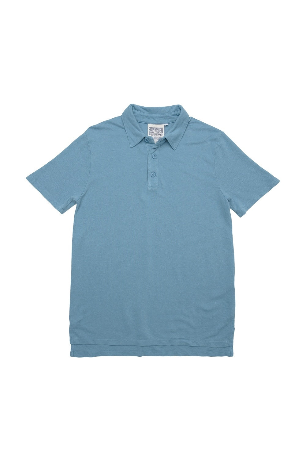 Fields Polo | Jungmaven Hemp Clothing & Accessories / Color: Blue Heaven