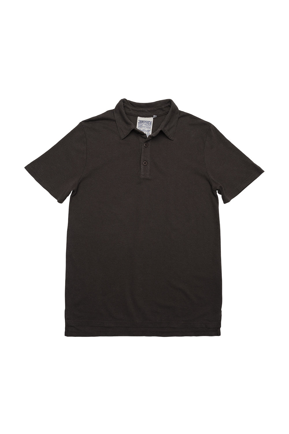 Fields Polo | Jungmaven Hemp Clothing & Accessories / Color: Coffee Bean