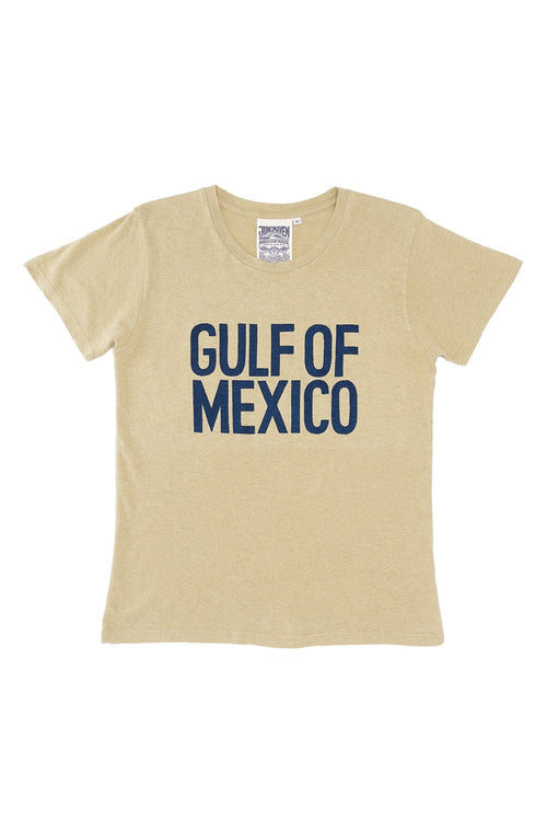 Gulf Of Mexico Lorel Tee | Jungmaven Hemp Clothing & Accessories / Color: Desert Khaki