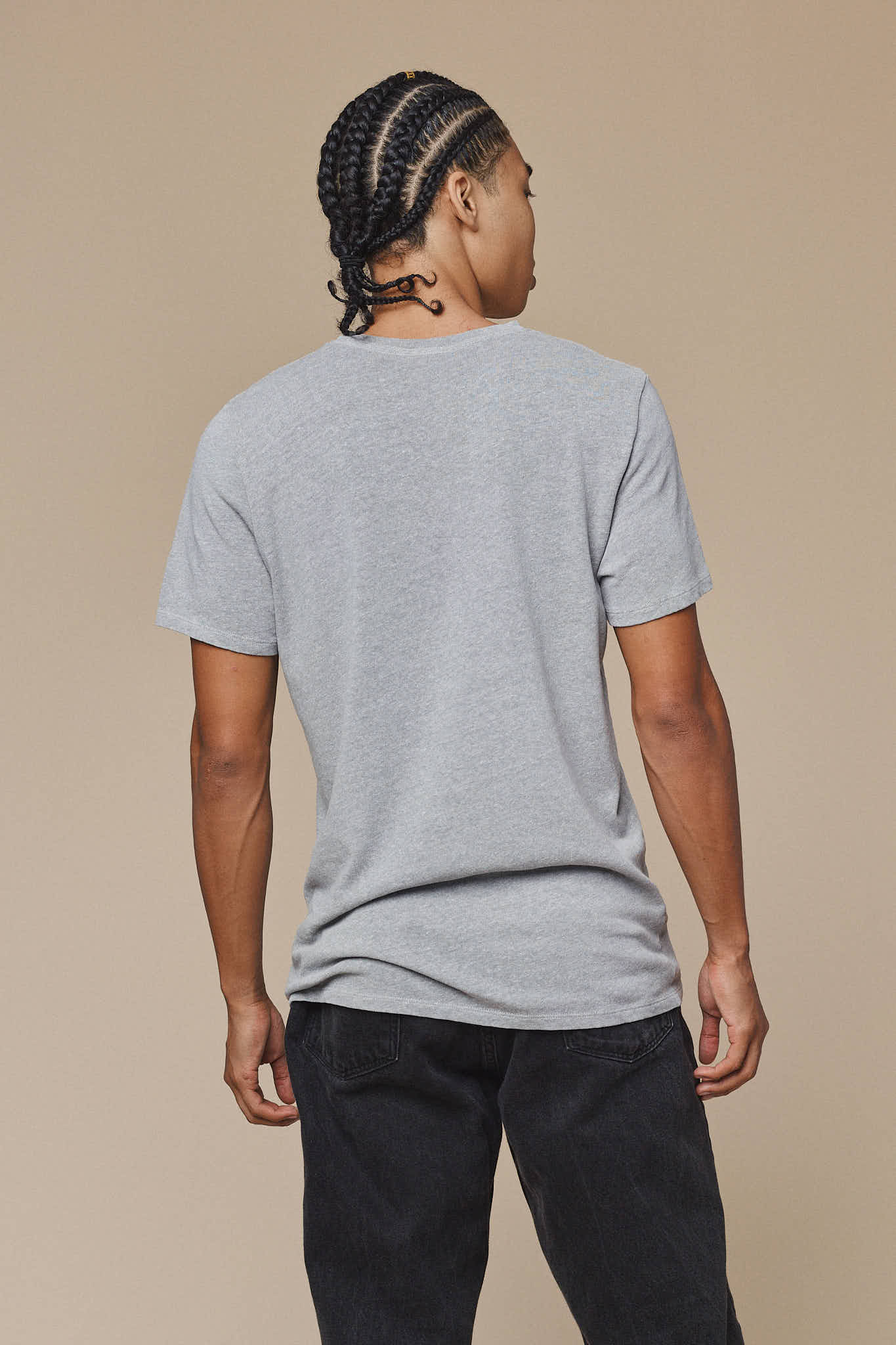 Heathered Baja Pocket Tee | Jungmaven Hemp Clothing & Accessories / Color: